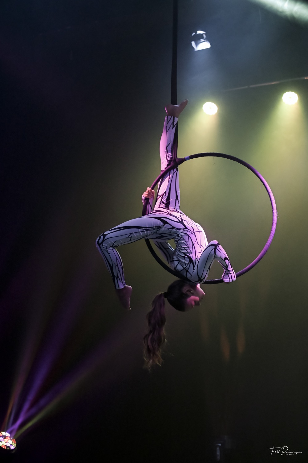 Danzatrice al cerchio aereo
